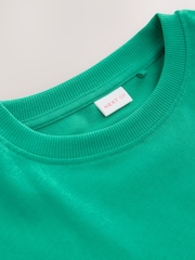 Green Oversized Fluro 100% Cotton T-Shirt - Image 3 of 4