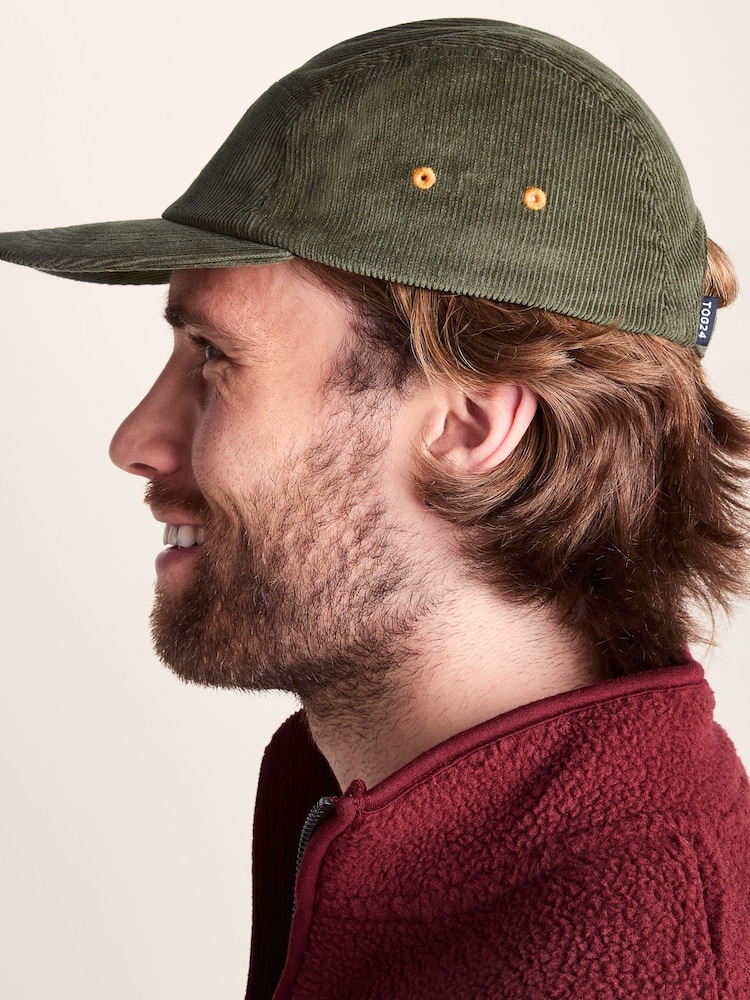 Tog 24 Green Calderwood Corduroy Cap - Image 1 of 4 Tog 24 Green Calderwood Corduroy Cap - Image 1 of 4