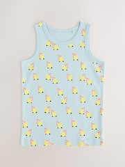 Bright Vehicles 100% Cotton Vests 5 Pack (1.5-8yrs) - Image 3 of 9