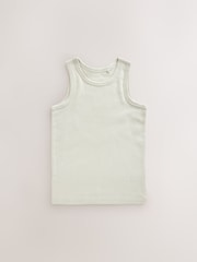 Tonal Blue Vests 5 Pack (1.5-16yrs) - Image 4 of 8