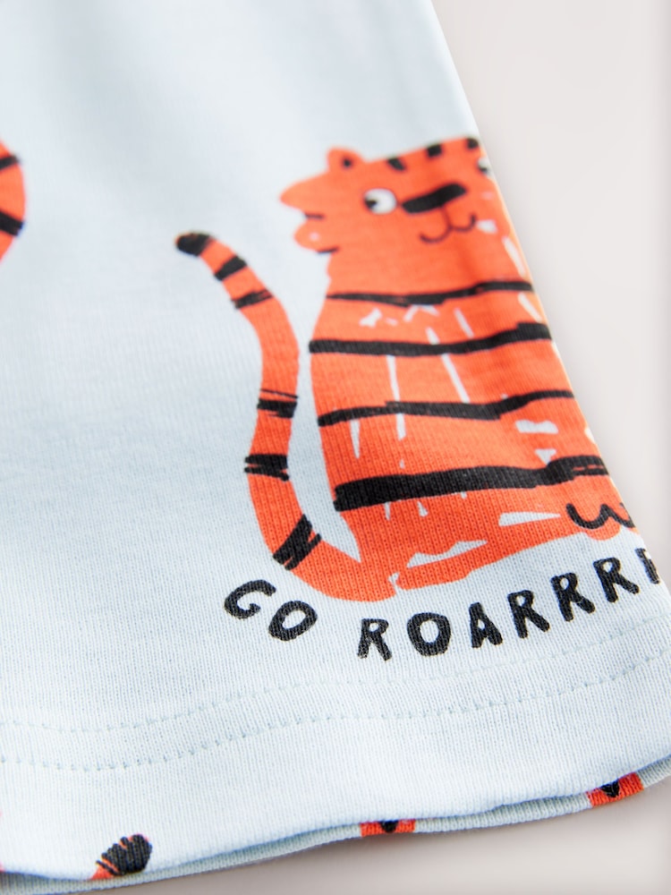 Bright Animal Print 100% Cotton Vests 5 Pack (1.5-8yrs) - Image 9 of 9 Bright Animal Print 100% Cotton Vests 5 Pack (1.5-8yrs) - Image 9 of 9