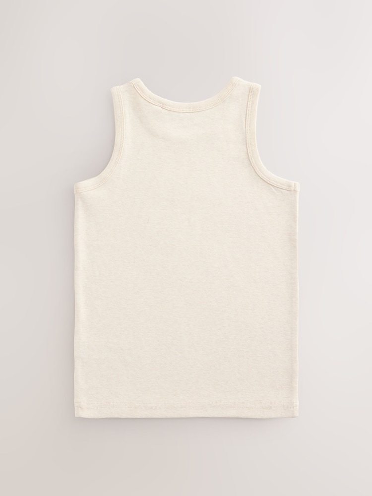 Neutral Vests 5 Pack (1.5-16yrs) - Image 2 of 9