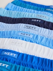 Tonal Blue 100% Cotton Briefs 10 Pack (1.5-16yrs) - Image 11 of 12