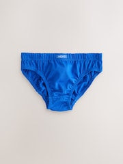 Tonal Blue 100% Cotton Briefs 10 Pack (1.5-16yrs) - Image 2 of 12