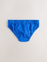 Tonal Blue 100% Cotton Briefs 10 Pack (1.5-16yrs) - Image 3 of 12
