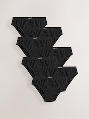 Black 100% Cotton Briefs 7 Pack (1.5-16yrs) - Image 1 of 5
