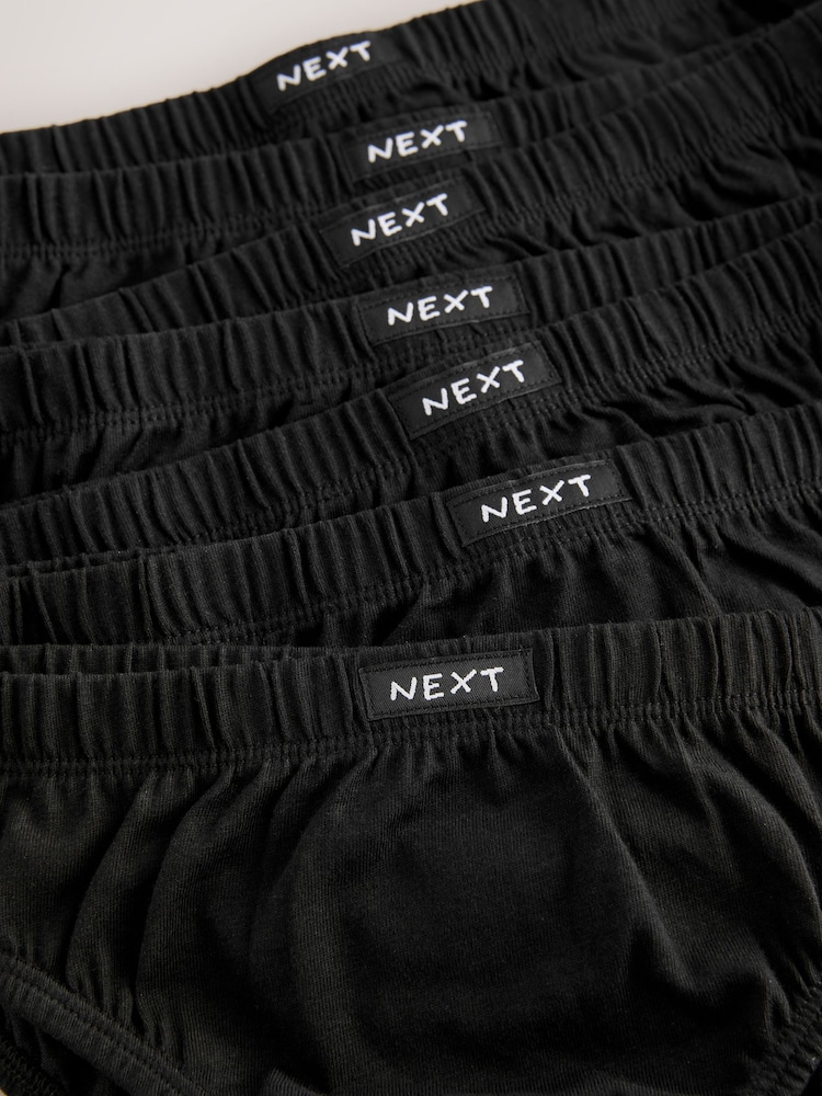 Black 100% Cotton Briefs 7 Pack (1.5-16yrs) - Image 5 of 5 Black 100% Cotton Briefs 7 Pack (1.5-16yrs) - Image 5 of 5
