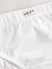 White 100% Cotton Briefs 5 Pack (1.5-16yrs) - Image 5 of 5