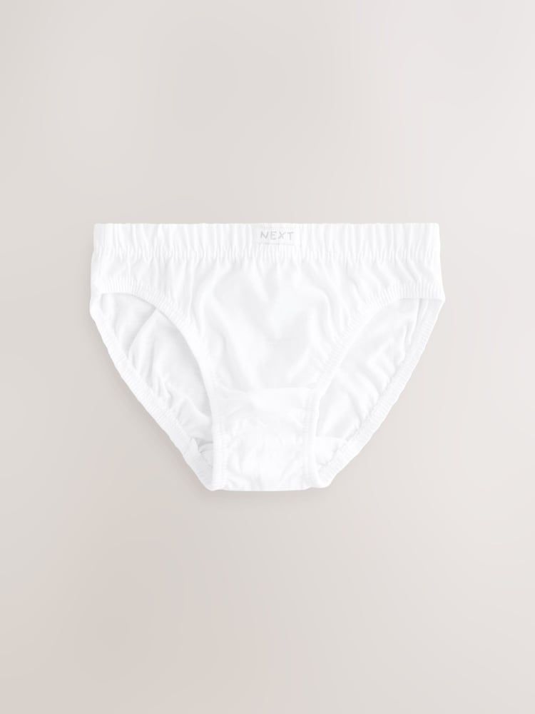 Blue/Grey 100% Cotton Briefs 10 Pack (1.5-16yrs) - Image 8 of 14