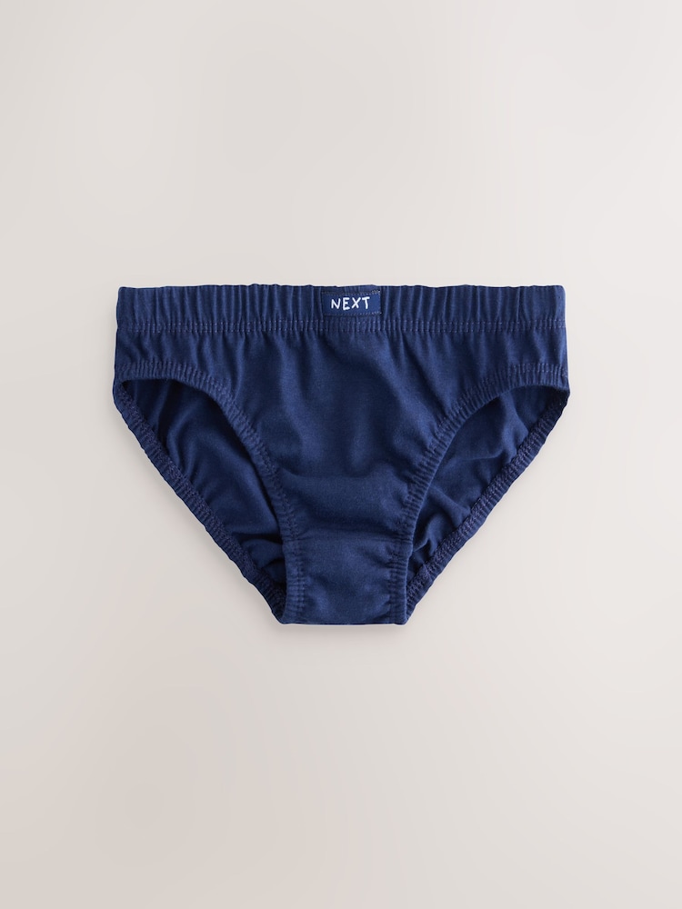 Blue 100% Cotton Briefs 7 Pack (1.5-16yrs) - Image 2 of 8 Blue 100% Cotton Briefs 7 Pack (1.5-16yrs) - Image 2 of 8