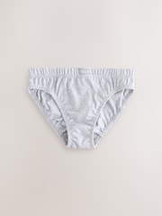 Blue 100% Cotton Briefs 7 Pack (1.5-16yrs) - Image 4 of 8