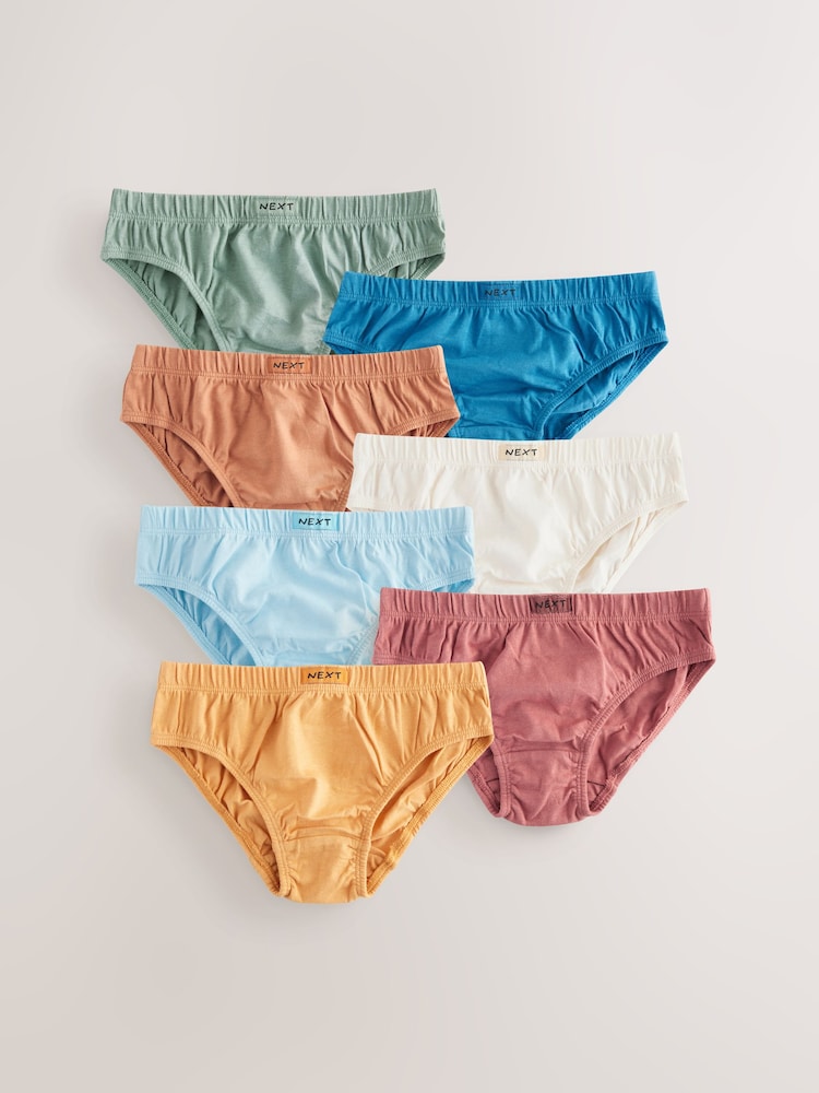 Sunchild 100% Cotton Briefs 7 Pack (1.5-16yrs) - Image 1 of 11