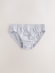 Monochrome 100% Cotton Briefs 7 Pack (1.5-16yrs) - Image 4 of 8