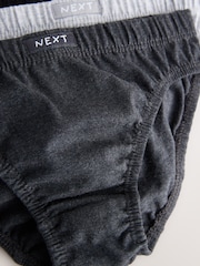 Monochrome 100% Cotton Briefs 7 Pack (1.5-16yrs) - Image 8 of 8