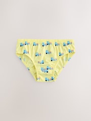 Bright Vehicles 100% Cotton Printed Briefs 5 Pack (1.5-10yrs) - Image 3 of 9