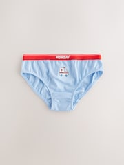 Red/Blue Emergency Vehicles 100% Cotton Briefs 7 Pack (1.5-10yrs) - Image 5 of 11