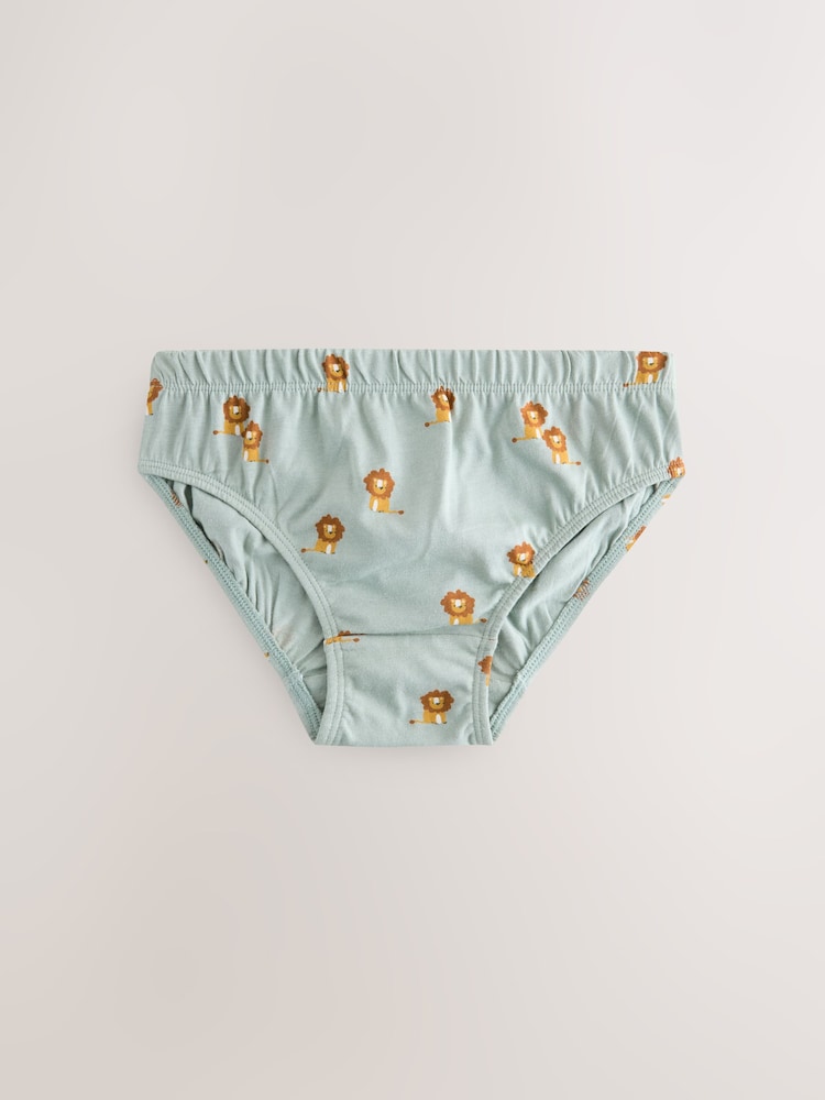 Safari Print Briefs 10 Pack (1.5-10yrs) - Image 11 of 14