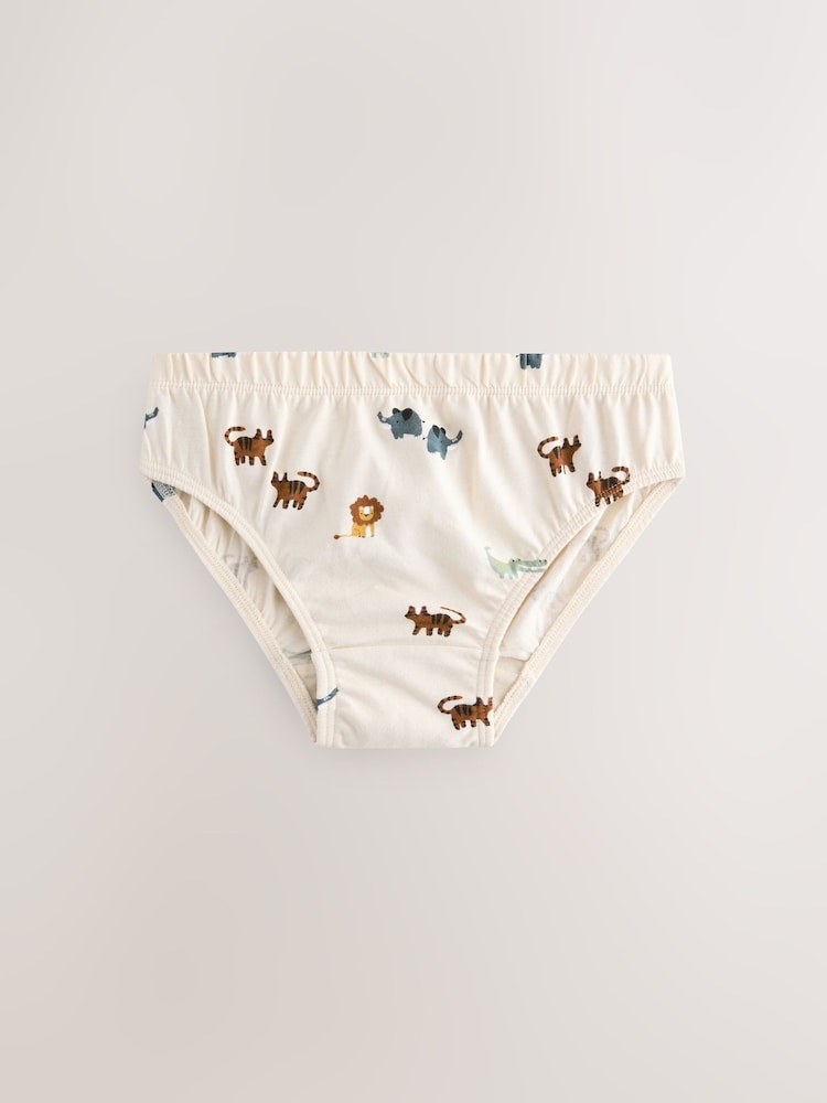 Safari Print Briefs 10 Pack (1.5-10yrs) - Image 9 of 14