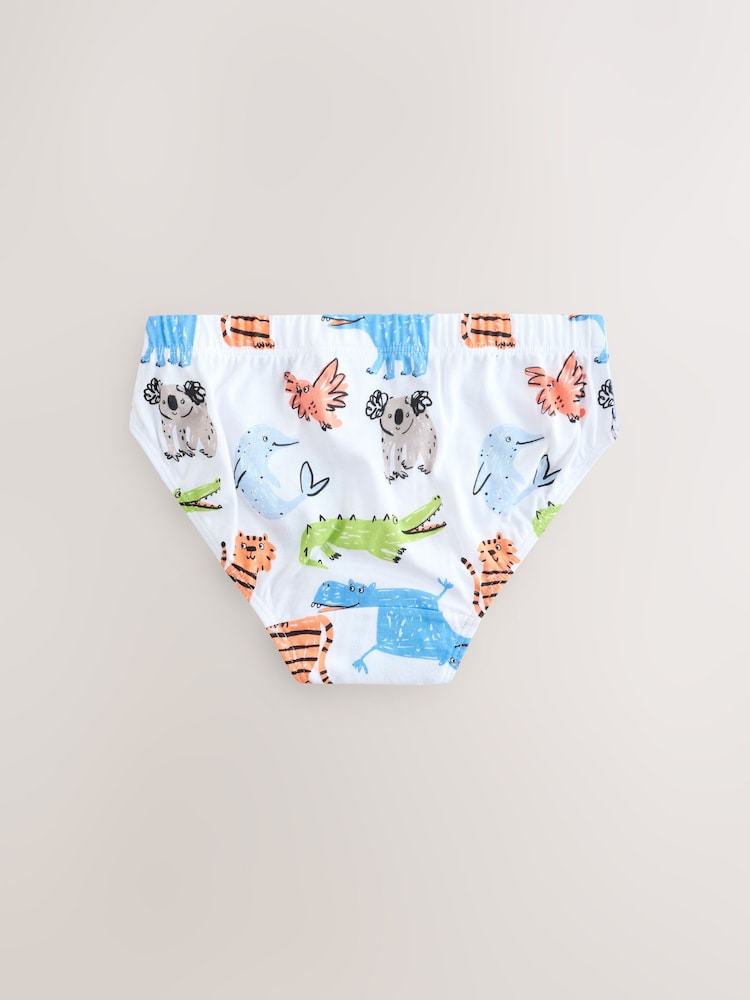 Bright Cotton Briefs 7 Pack (1.5-10yrs) - Image 9 of 11