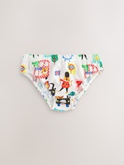AOP London 100% Cotton Printed Briefs 5 Pack (1.5-10yrs) - Image 5 of 9