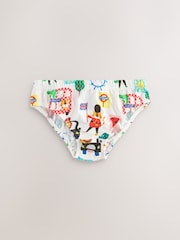AOP London 100% Cotton Printed Briefs 5 Pack (1.5-10yrs) - Image 7 of 9
