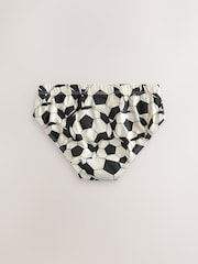Red/Blue Football 100% Cotton Printed Briefs 5 Pack (1.5-10yrs) - Image 3 of 9