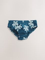 Sea Sun Stamp Print 100% Cotton Printed Briefs 5 Pack (1.5-10yrs) - Image 6 of 9
