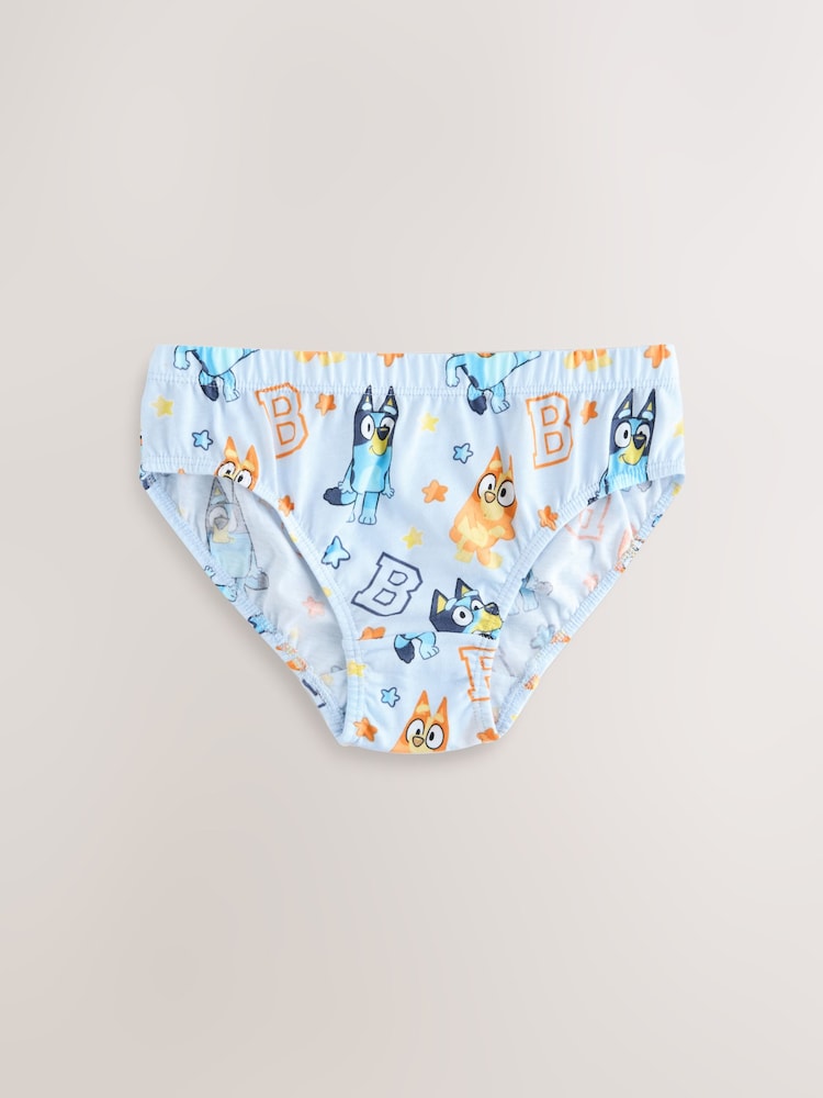 Blue Bluey Briefs 5 Pack (1.5-8yrs) - Image 4 of 9