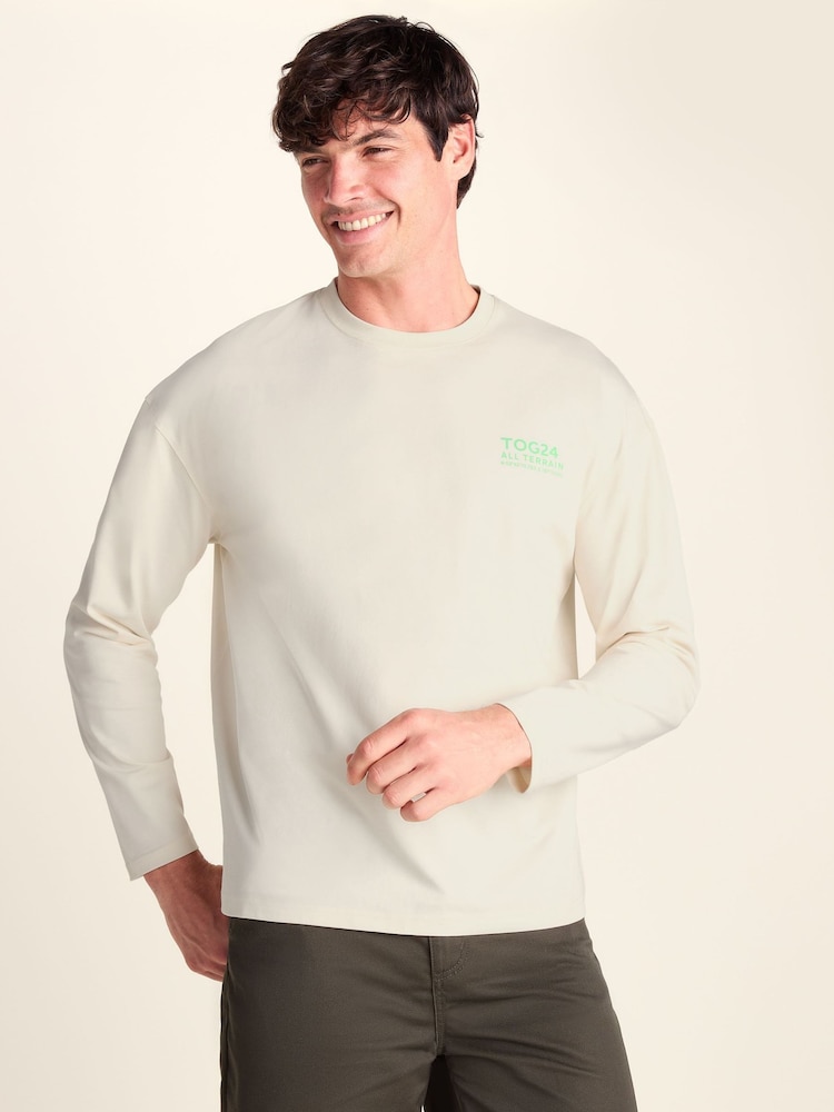 Crema - Tog 24 Lloyd Premium Heavyweight Cotton Jersey - Imagen 1 de 7
