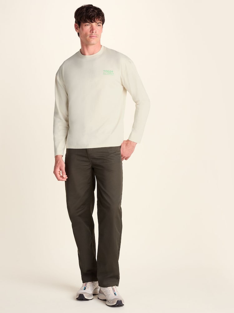 Crema - Tog 24 Lloyd Premium Heavyweight Cotton Jersey - Imagen 2 de 7