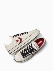 Converse Red/White Star Player 76 Low Trainers - Image 4 of 8