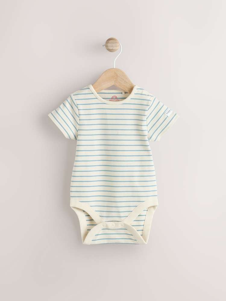 Blaues Boot - Jersey-Babyset aus 100 % Baumwolle mit Latzhose und Body (0Monate -2Jahre) - Bild 2 von 8 Blaues Boot - Jersey-Babyset aus 100 % Baumwolle mit Latzhose und Body (0Monate -2Jahre) - Bild 2 von 8