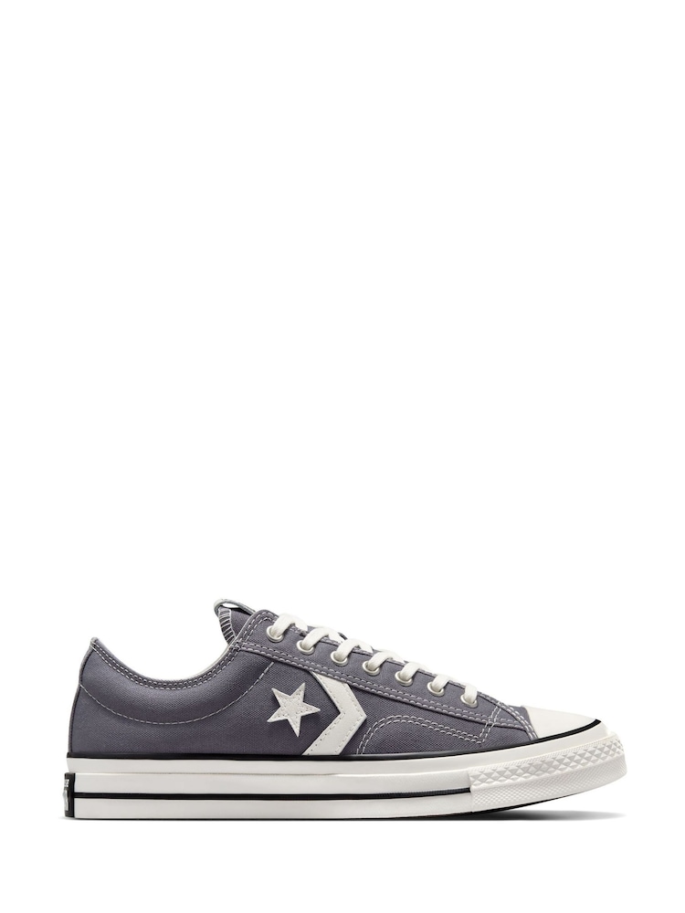 Converse Plum Purple Star Player 76 Low Trainers - Image 1 of 9