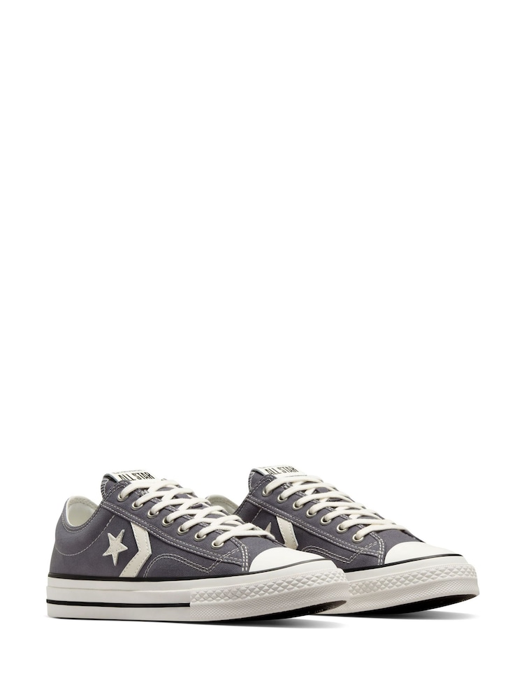 סגול שזיף - Converse שחקן כוכבים 76 נעלי ספורט נמוכות - Image 3 of 9