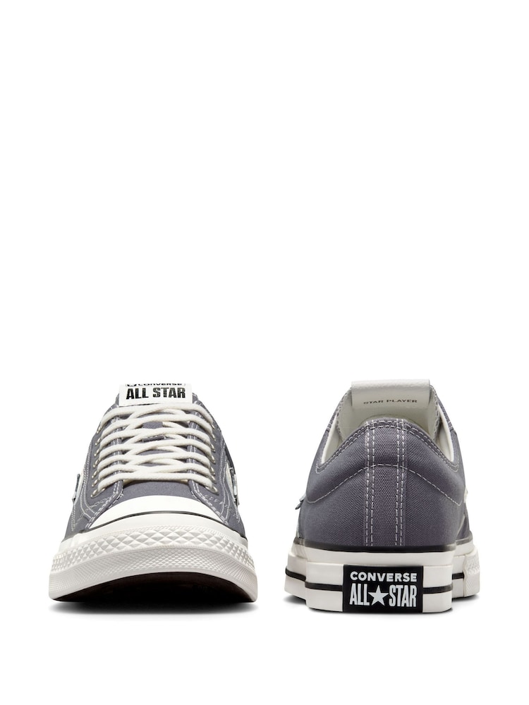 סגול שזיף - Converse שחקן כוכבים 76 נעלי ספורט נמוכות - Image 5 of 9