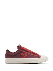 Converse Red Star Player 76 Ox Trainers - Image 1 of 9