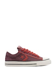 Converse Red Star Player 76 Ox Trainers - Image 3 of 9