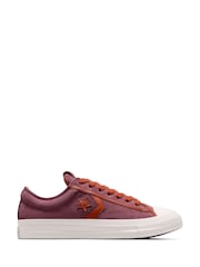 Converse Red Star Player 76 Ox Trainers - Image 4 of 9