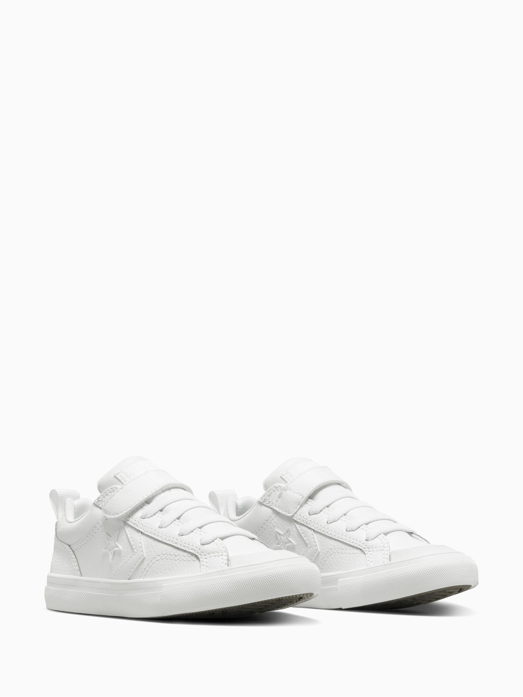 Buy Converse White Junior Pro Blaze Strap Trainers from Next USA
