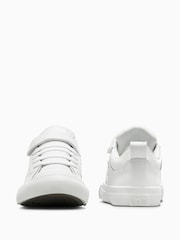 Converse White Junior Pro Blaze Strap Trainers - Image 5 of 8