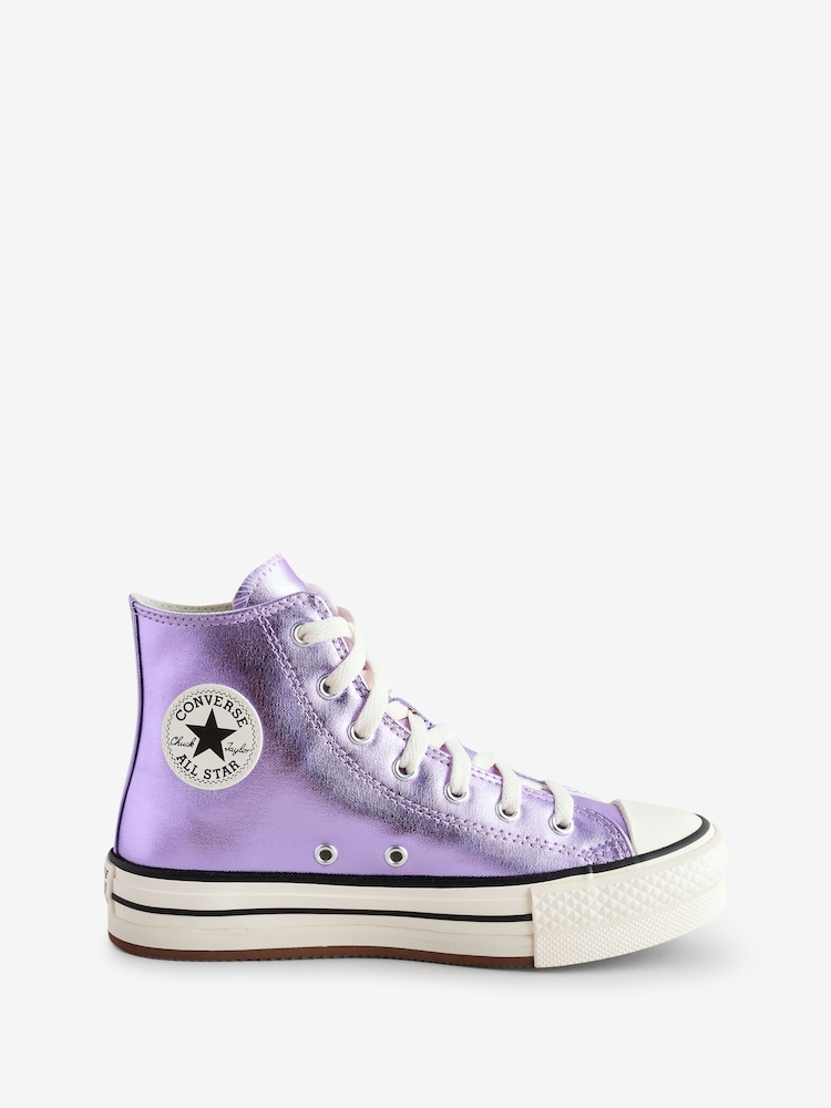 حذاء رياضي بقبة مرتفعة للشباب Eva من Converse - صورة 1 من 14