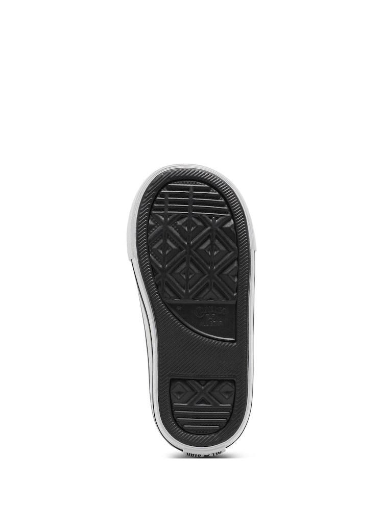 Converse Black Infant 2V Strawberry Print Trainers - Image 7 of 7