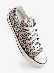 Converse Leopard Print Chuck Taylor Low Trainers - Image 11 of 13