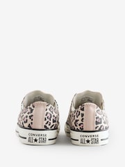 Converse Leopard Print Chuck Taylor Low Trainers - Image 7 of 13
