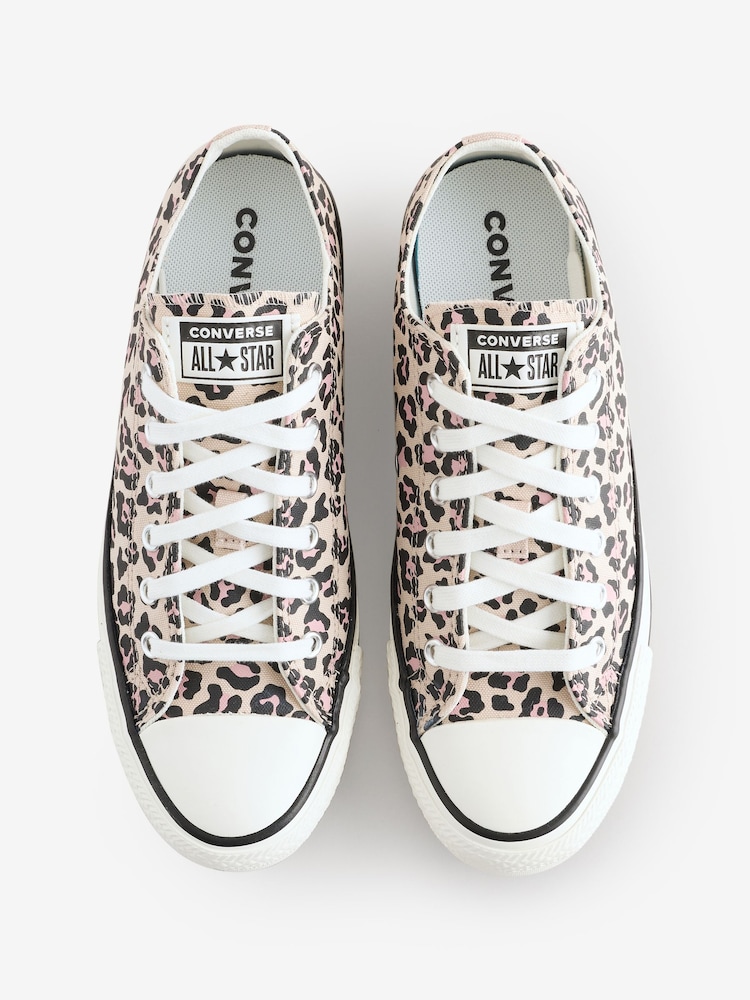 Buy Converse Leopard Print Chuck Taylor Low Trainers from Next