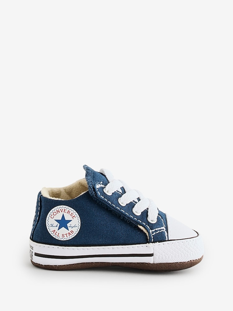 Converse Blue/White Chuck Taylor Baby Canvas Trainers - Image 1 of 1