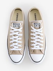 Converse Grey Chuck Taylor All Star Low Trainers - Image 5 of 9