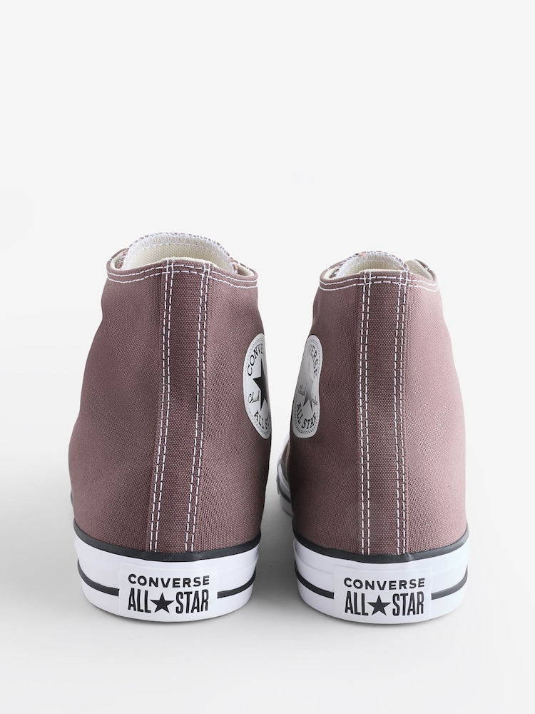 Converse Brown Chuck Taylor All Star High Trainers - Image 4 of 9