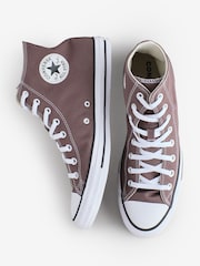 Converse Brown Chuck Taylor All Star High Trainers - Image 5 of 9