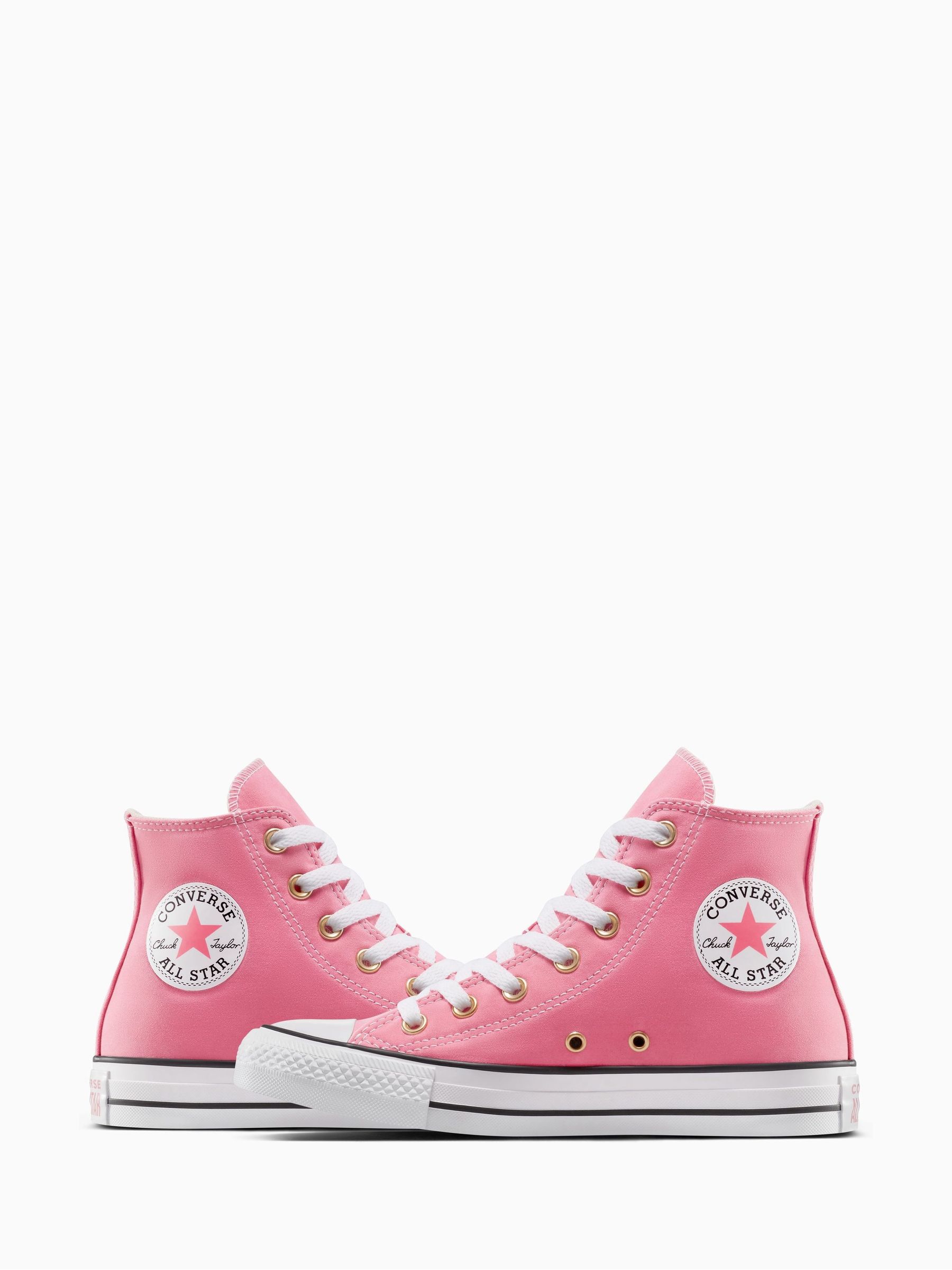 Buy Converse Pink Chuck Taylor All Star Peached Canvas Trainers